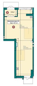 Нежитлове приміщення 63,7 м²